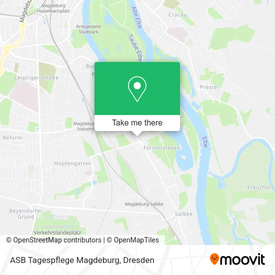 Карта ASB Tagespflege Magdeburg