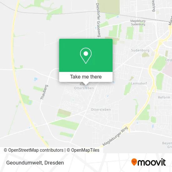 Карта Geoundumwelt