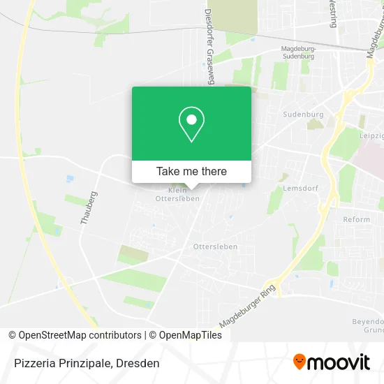 Карта Pizzeria Prinzipale