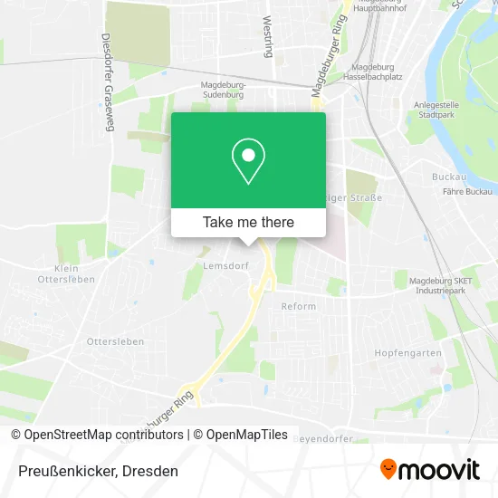 Карта Preußenkicker