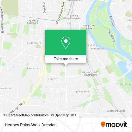 Карта Hermes PaketShop