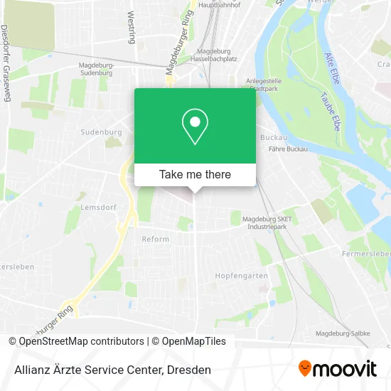 Карта Allianz Ärzte Service Center