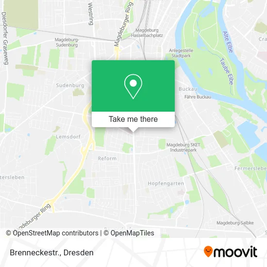 Карта Brenneckestr.
