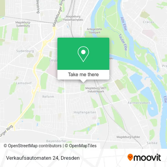 Карта Verkaufsautomaten 24