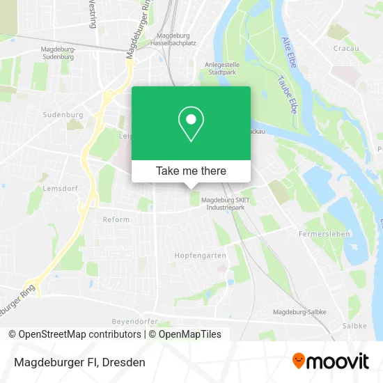 Карта Magdeburger Fl