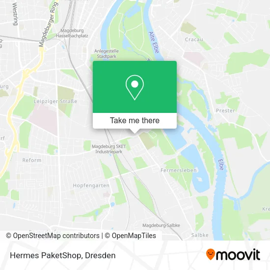 Карта Hermes PaketShop