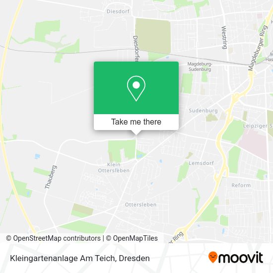 Карта Kleingartenanlage Am Teich