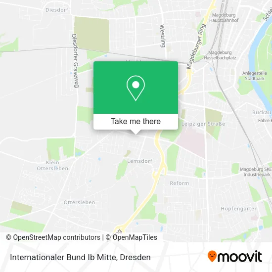 Карта Internationaler Bund Ib Mitte