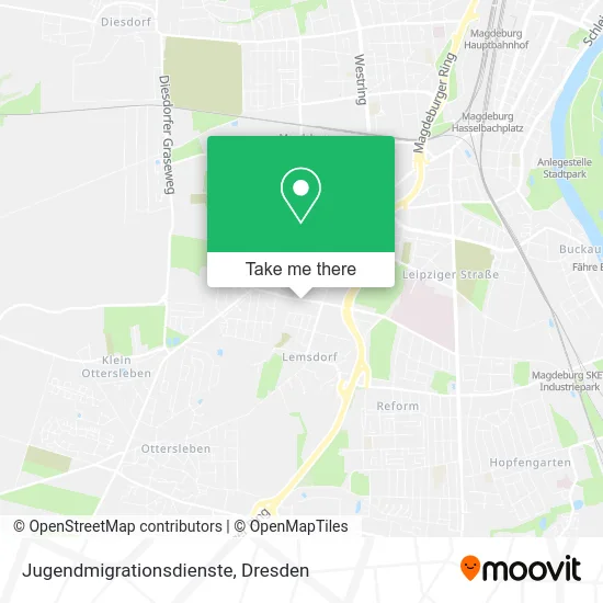 Карта Jugendmigrationsdienste