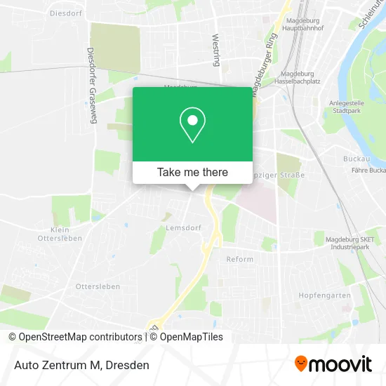 Карта Auto Zentrum M