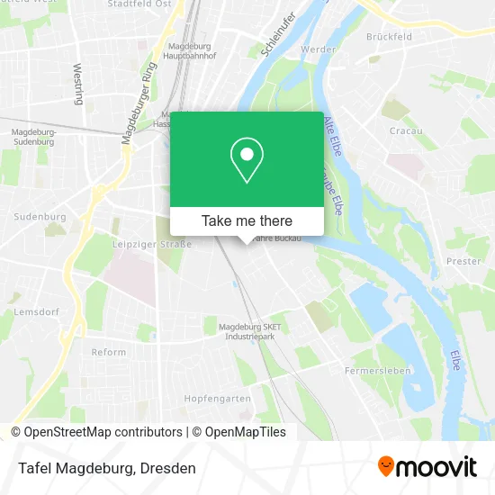 Карта Tafel Magdeburg