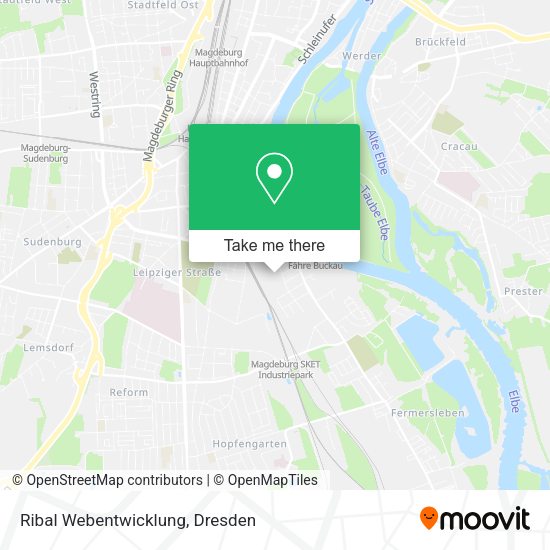 Карта Ribal Webentwicklung