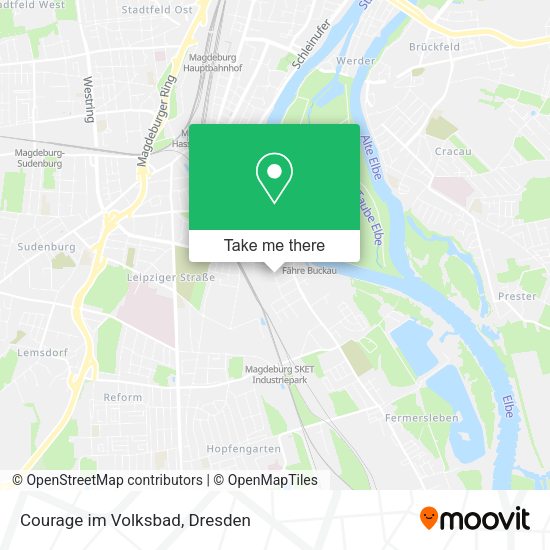 Карта Courage im Volksbad
