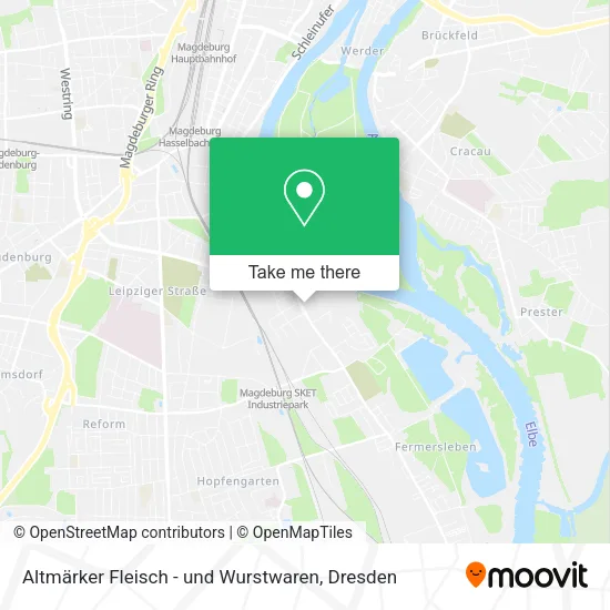 Карта Altmärker Fleisch - und Wurstwaren