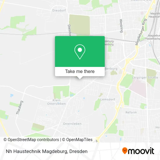 Карта Nh Haustechnik Magdeburg