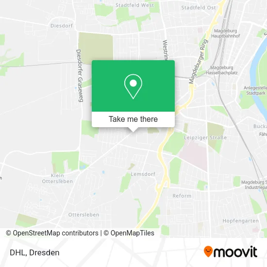 Карта DHL