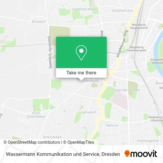 Карта Wassermann Kommunikation und Service