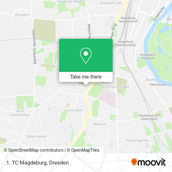 Карта 1. TC Magdeburg