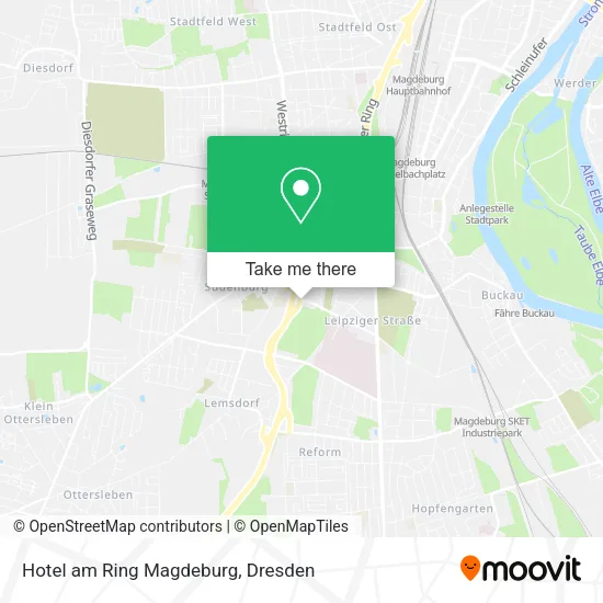 Карта Hotel am Ring Magdeburg