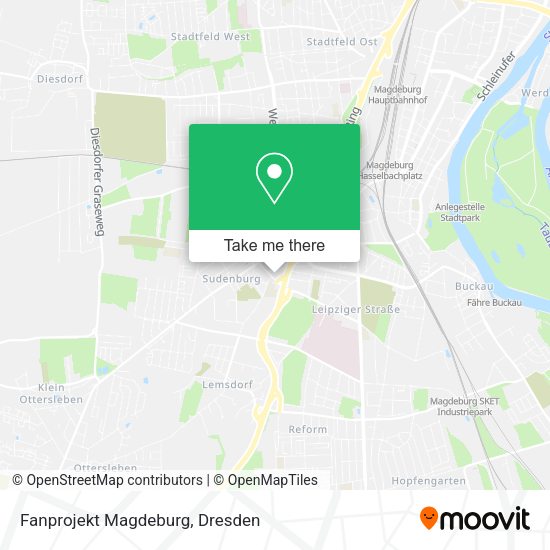 Карта Fanprojekt Magdeburg