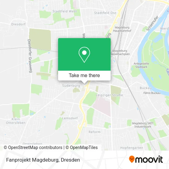 Карта Fanprojekt Magdeburg