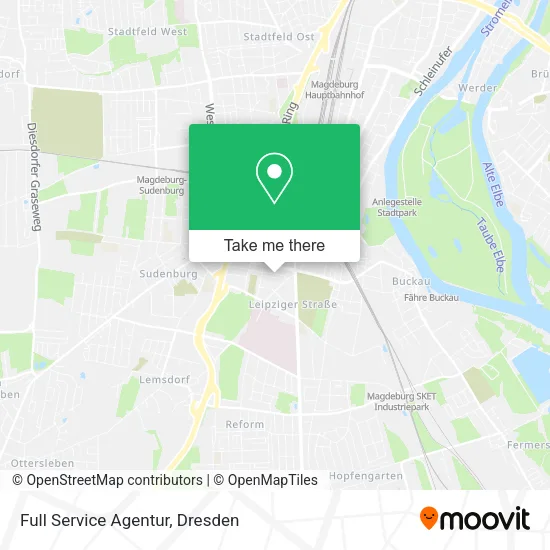 Карта Full Service Agentur