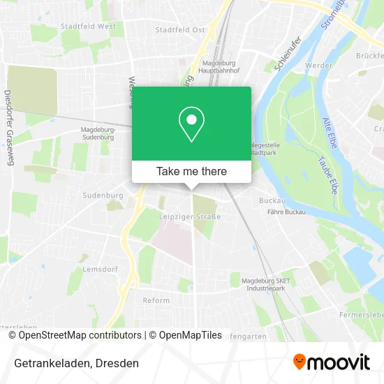 Карта Getrankeladen