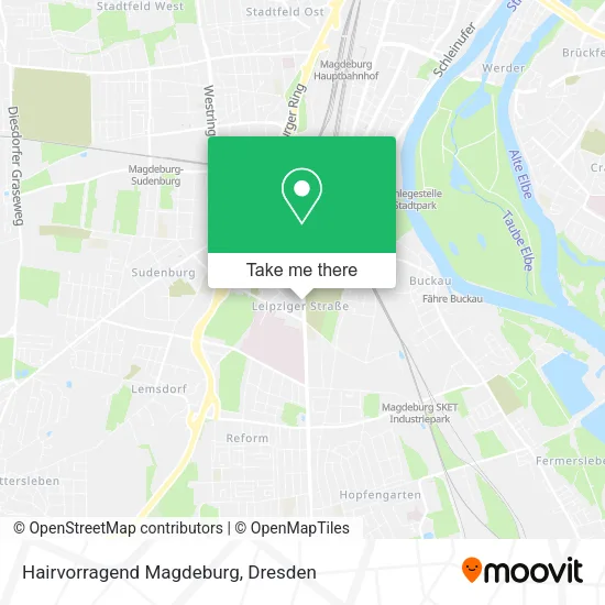 Карта Hairvorragend Magdeburg