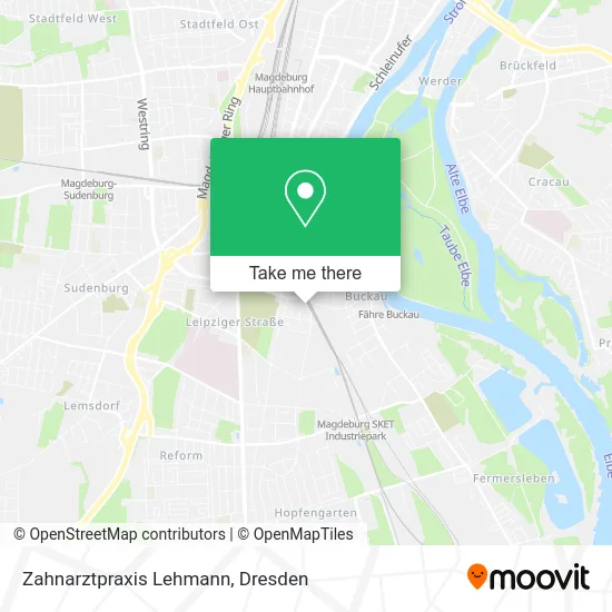 Карта Zahnarztpraxis Lehmann