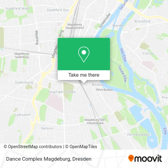 Карта Dance Complex Magdeburg