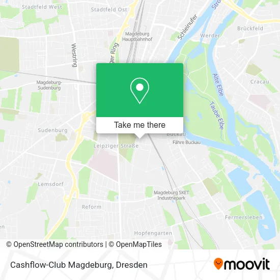 Карта Cashflow-Club Magdeburg