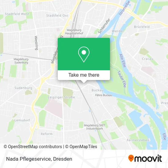 Карта Nada Pflegeservice