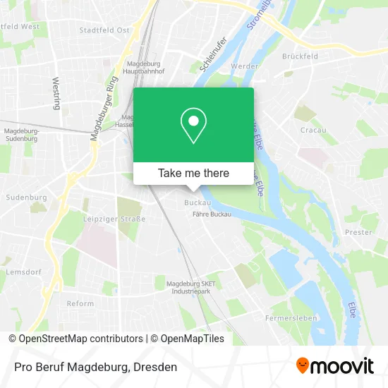 Карта Pro Beruf Magdeburg