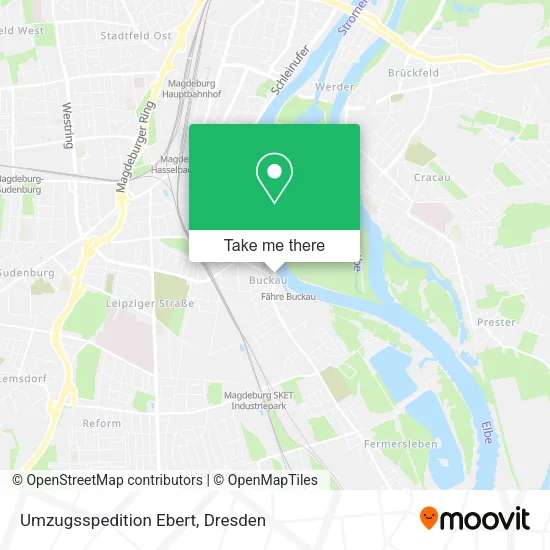 Карта Umzugsspedition Ebert