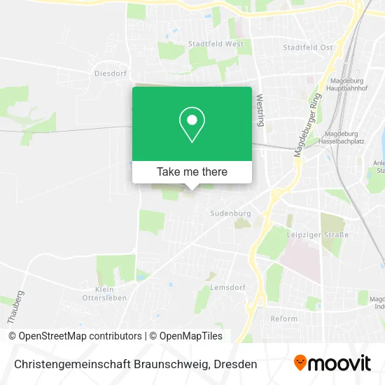 Карта Christengemeinschaft Braunschweig
