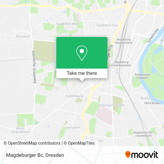 Карта Magdeburger Bc
