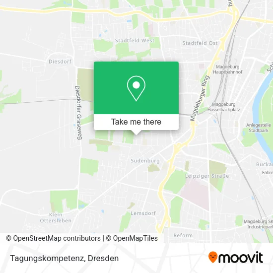 Карта Tagungskompetenz