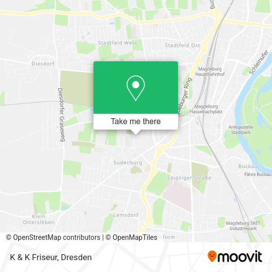 Карта K & K Friseur