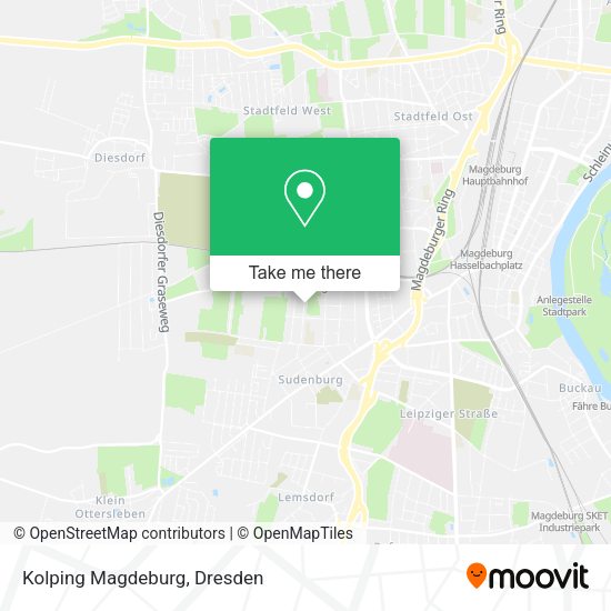 Карта Kolping Magdeburg