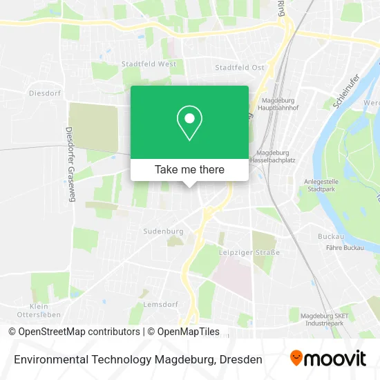 Карта Environmental Technology Magdeburg