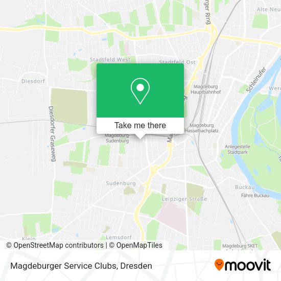 Карта Magdeburger Service Clubs