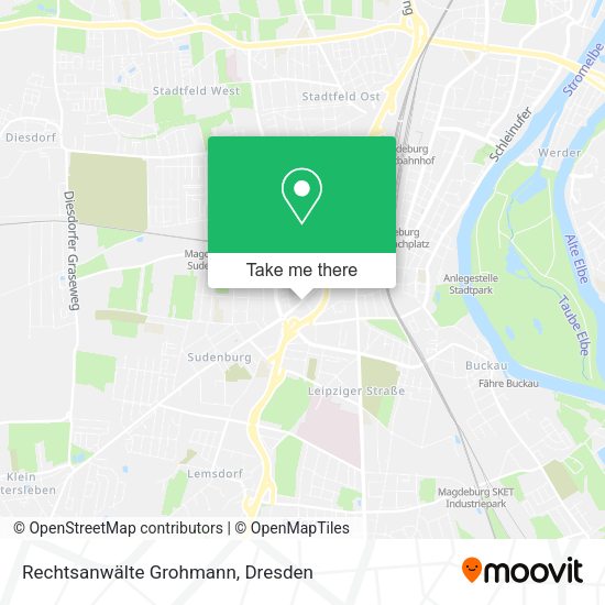 Карта Rechtsanwälte Grohmann