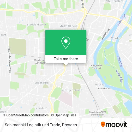 Карта Schimanski Logistik und Trade