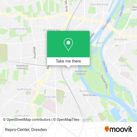 Карта Repro-Center