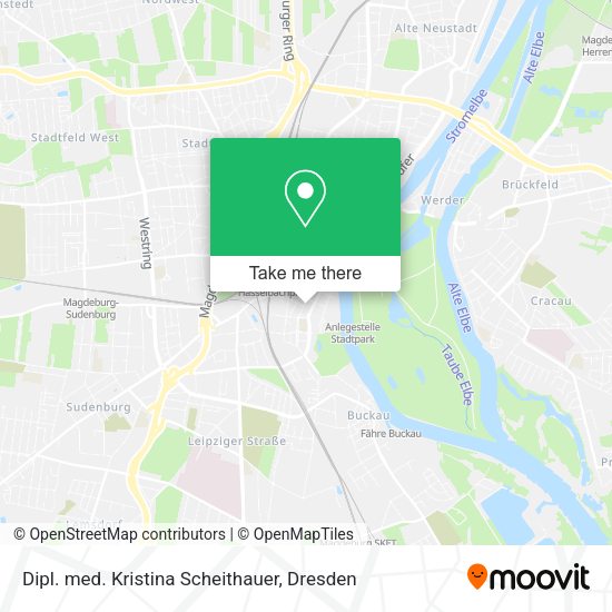 Карта Dipl. med. Kristina Scheithauer