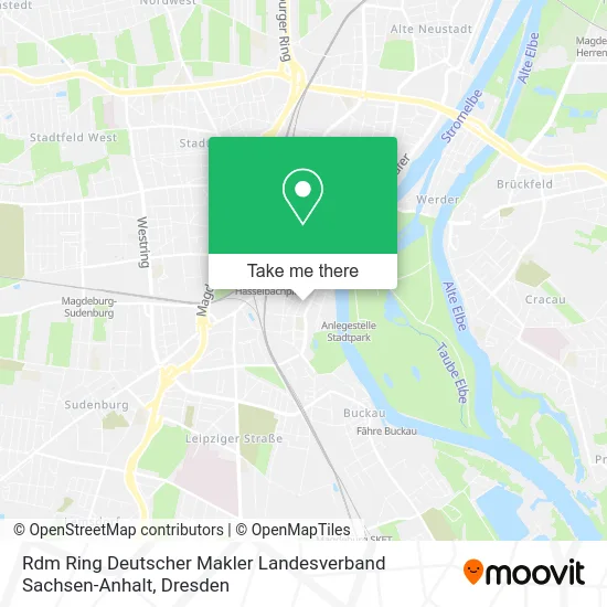 Rdm Ring Deutscher Makler Landesverband Sachsen-Anhalt map