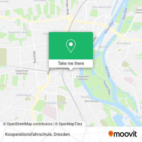 Карта Kooperationsfahrschule