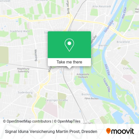 Карта Signal Iduna Versicherung Martin Prost