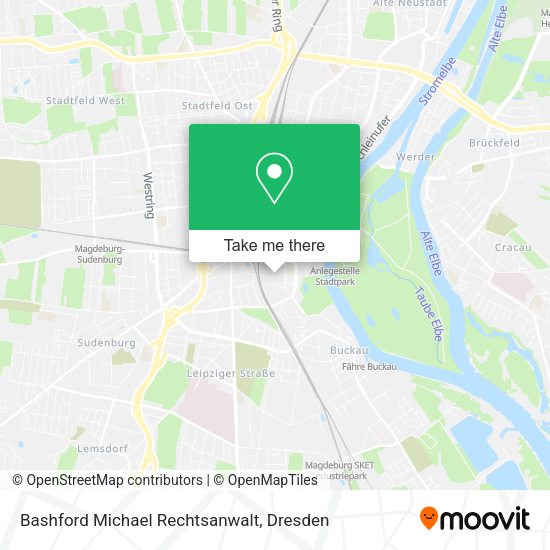 Карта Bashford Michael Rechtsanwalt