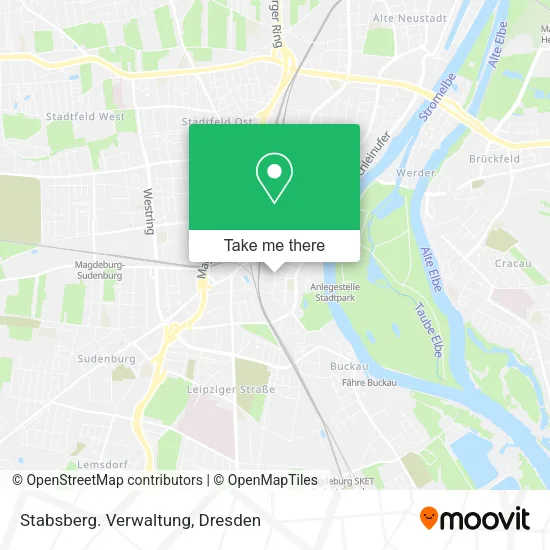 Карта Stabsberg. Verwaltung